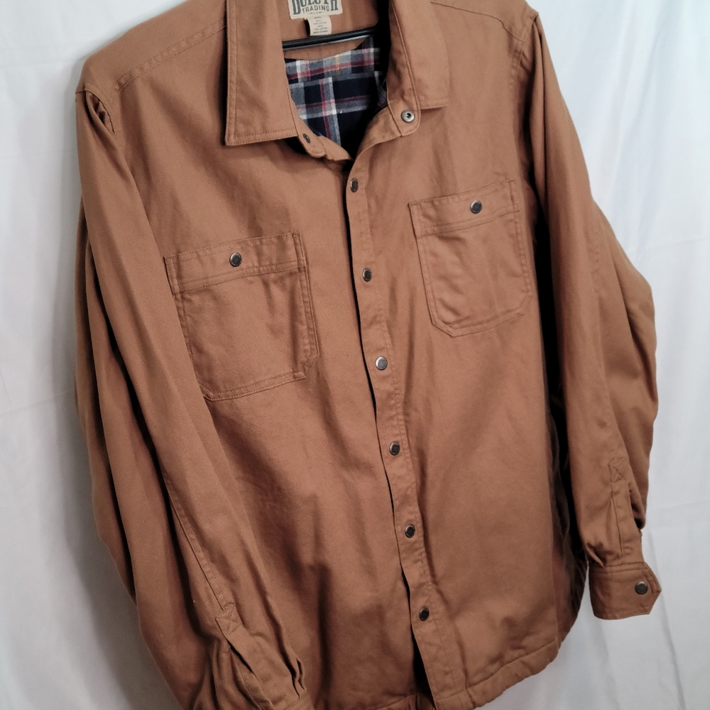 Duluth Trading co. Men’s Fire Hose Flannel-Lined Jacket 2XL - Picture 5 of 14
